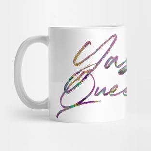 Yas Queen - 90s Style Typography Design Mug